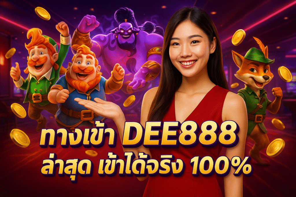 ทางเข้า DEE888 ล่าสุด เข้าได้จริง 100%