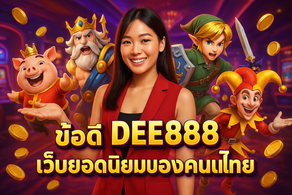 ข้อดี DEE888 เว็บยอดนิยมของคนไทย