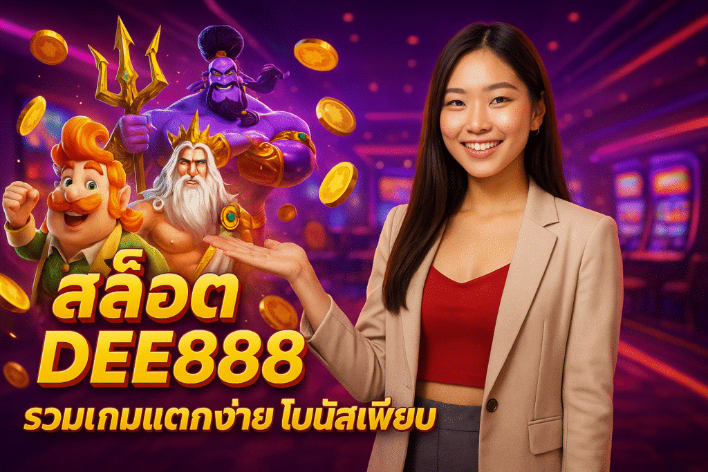 สล็อต DEE888 รวมเกมแตกง่าย โบนัสเพียบ