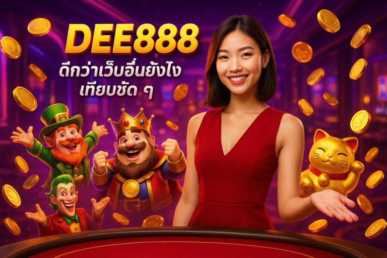 DEE888 ดีกว่าเว็บอื่นยังไง เทียบชัด ๆ